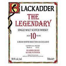 Blackadder - The Legendary 10 Year Old Single Malt (700ml) (700ml)