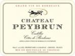 Chteau Peybrun - Cadillac Cotes De Bordeaux 2020 (750)