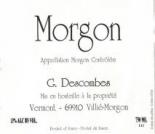 Georges Descombes - Morgon Vieilles Vignes (wax Cap) 2020 (750)