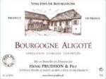 Henri Prudhon & Fils - Bourgogne Aligot 2021 (750)