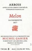 Michel Gahier - Arbois Blanc Melon La Fauquette 2017 (750)