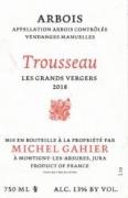 Michel Gahier - Arbois Rouge Trousseau Les Grands Vergers 2022 (750)
